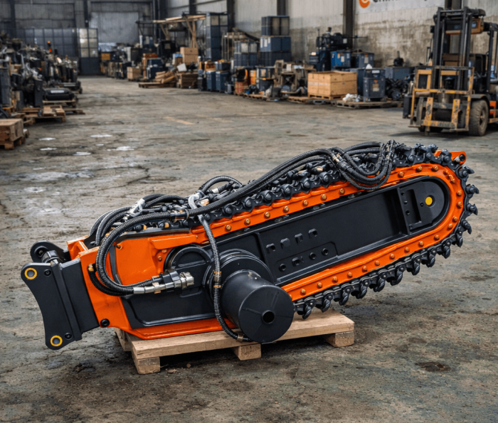 EXA-XHD 900 Excavator Trencher