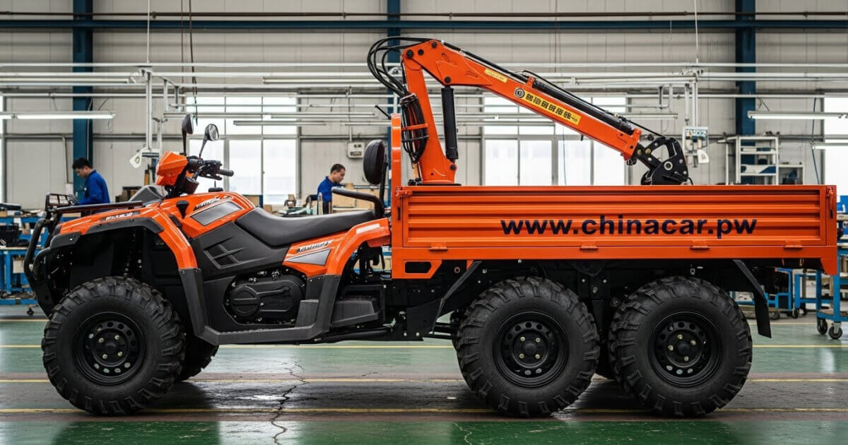 Engineering Verification of Pre-Owned ATVs at China Hub for KSA Export