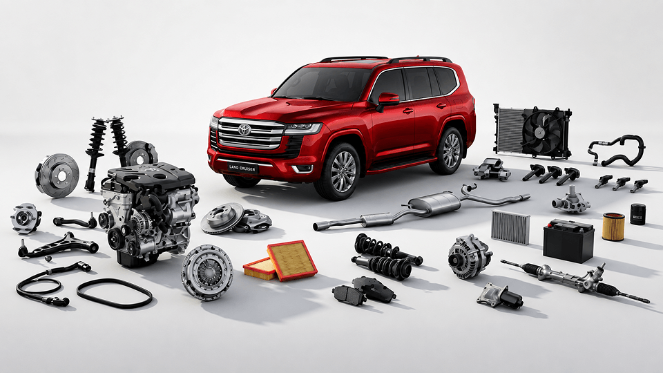 Toyota spare parts